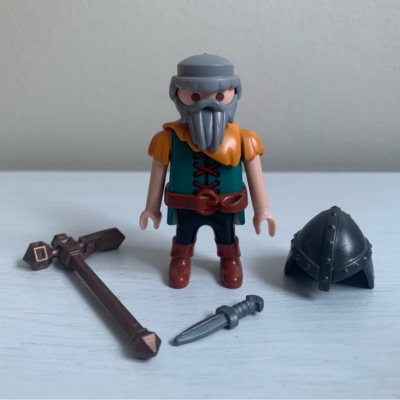 Playmobil Knights 6004 Giant Troll with Dwarf Fighters Set Almost Complete - Picture 5 of 9